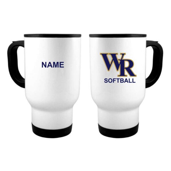 WR Softball Travel Mug Thumbnail