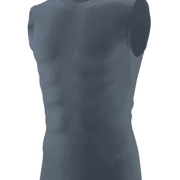 Spartan Football Compression Sleeveless Shirt - Youth Thumbnail