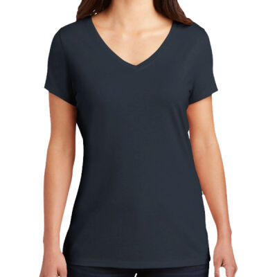 Spartan Football V-Neck Tee - Ladies Thumbnail