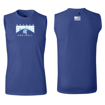 Spartan Football Camp Sleeveless Tee - Youth Thumbnail