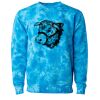 Unisex Midweight Tie-Dyed Crewneck Sweatshirt Thumbnail