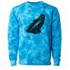 Unisex Midweight Tie-Dyed Crewneck Sweatshirt Thumbnail