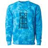 Unisex Midweight Tie-Dyed Crewneck Sweatshirt Thumbnail