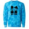Unisex Midweight Tie-Dyed Crewneck Sweatshirt Thumbnail