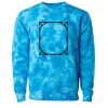 Unisex Midweight Tie-Dyed Crewneck Sweatshirt Thumbnail