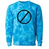 Unisex Midweight Tie-Dyed Crewneck Sweatshirt Thumbnail