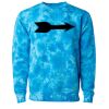Unisex Midweight Tie-Dyed Crewneck Sweatshirt Thumbnail