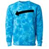 Unisex Midweight Tie-Dyed Crewneck Sweatshirt Thumbnail