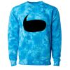 Unisex Midweight Tie-Dyed Crewneck Sweatshirt Thumbnail