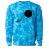 Unisex Midweight Tie-Dyed Crewneck Sweatshirt Thumbnail