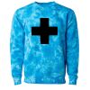 Unisex Midweight Tie-Dyed Crewneck Sweatshirt Thumbnail