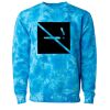 Unisex Midweight Tie-Dyed Crewneck Sweatshirt Thumbnail