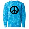 Unisex Midweight Tie-Dyed Crewneck Sweatshirt Thumbnail