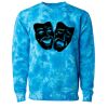 Unisex Midweight Tie-Dyed Crewneck Sweatshirt Thumbnail