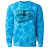 Unisex Midweight Tie-Dyed Crewneck Sweatshirt Thumbnail