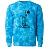 Unisex Midweight Tie-Dyed Crewneck Sweatshirt Thumbnail