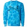 Unisex Midweight Tie-Dyed Crewneck Sweatshirt Thumbnail