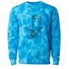 Unisex Midweight Tie-Dyed Crewneck Sweatshirt Thumbnail