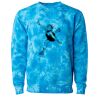 Unisex Midweight Tie-Dyed Crewneck Sweatshirt Thumbnail