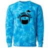 Unisex Midweight Tie-Dyed Crewneck Sweatshirt Thumbnail