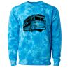 Unisex Midweight Tie-Dyed Crewneck Sweatshirt Thumbnail