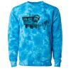 Unisex Midweight Tie-Dyed Crewneck Sweatshirt Thumbnail