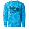 Unisex Midweight Tie-Dyed Crewneck Sweatshirt Thumbnail