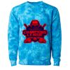 Unisex Midweight Tie-Dyed Crewneck Sweatshirt Thumbnail