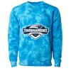 Unisex Midweight Tie-Dyed Crewneck Sweatshirt Thumbnail