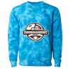 Unisex Midweight Tie-Dyed Crewneck Sweatshirt Thumbnail