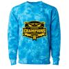 Unisex Midweight Tie-Dyed Crewneck Sweatshirt Thumbnail