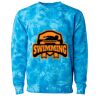 Unisex Midweight Tie-Dyed Crewneck Sweatshirt Thumbnail