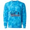 Unisex Midweight Tie-Dyed Crewneck Sweatshirt Thumbnail