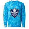 Unisex Midweight Tie-Dyed Crewneck Sweatshirt Thumbnail