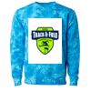 Unisex Midweight Tie-Dyed Crewneck Sweatshirt Thumbnail