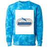 Unisex Midweight Tie-Dyed Crewneck Sweatshirt Thumbnail