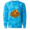 Unisex Midweight Tie-Dyed Crewneck Sweatshirt Thumbnail