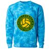 Unisex Midweight Tie-Dyed Crewneck Sweatshirt Thumbnail