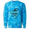 Unisex Midweight Tie-Dyed Crewneck Sweatshirt Thumbnail