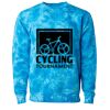 Unisex Midweight Tie-Dyed Crewneck Sweatshirt Thumbnail