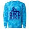 Unisex Midweight Tie-Dyed Crewneck Sweatshirt Thumbnail