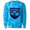 Unisex Midweight Tie-Dyed Crewneck Sweatshirt Thumbnail