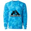 Unisex Midweight Tie-Dyed Crewneck Sweatshirt Thumbnail
