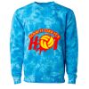 Unisex Midweight Tie-Dyed Crewneck Sweatshirt Thumbnail