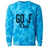 Unisex Midweight Tie-Dyed Crewneck Sweatshirt Thumbnail