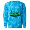 Unisex Midweight Tie-Dyed Crewneck Sweatshirt Thumbnail