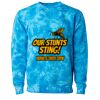Unisex Midweight Tie-Dyed Crewneck Sweatshirt Thumbnail